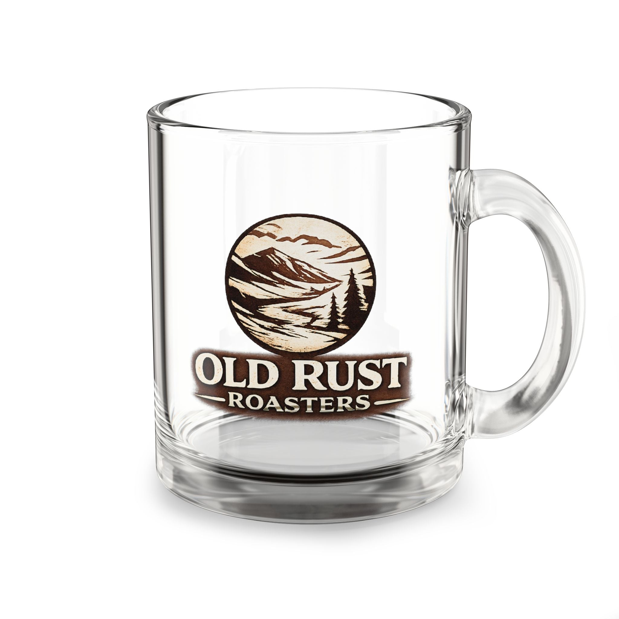 Old Rust Roasters Glass Mug